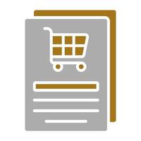 Cart Registration Vector Icon Style