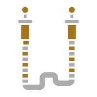 Jumping Rope Vector Icon Style