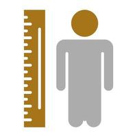 Body Mass Index Vector Icon Style