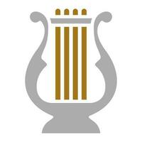 Lyre Vector Icon Style