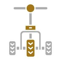 Tricycle Vector Icon Style