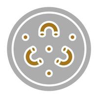 Mac N Cheese Vector Icon Style