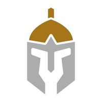 Roman Helmet Vector Icon Style