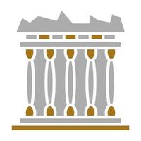 Acropolis Vector Icon Style