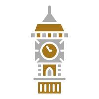 Big Ben Vector Icon Style