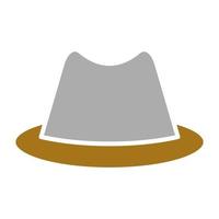 vaquero sombrero vector icono estilo