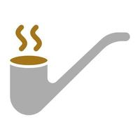 Smoking Pipe Vector Icon Style