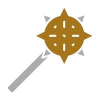 Mace Vector Icon Style