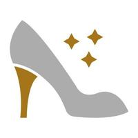 High Heels Vector Icon Style