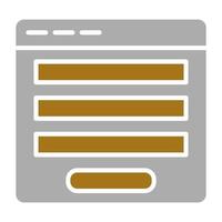 Form Vector Icon Style