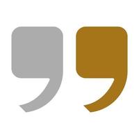 Quote Vector Icon Style