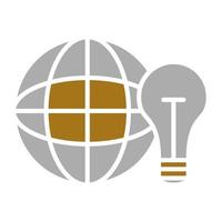 Global Initiatives Vector Icon Style