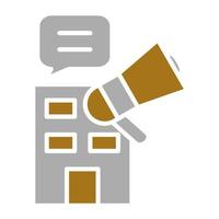 PR Firm Vector Icon Style