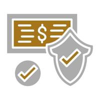 Safe And Secure Vector Icon Style