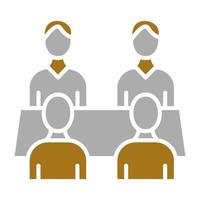 Board Of Directors Vector Icon Style