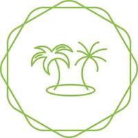 Island Vector Icon