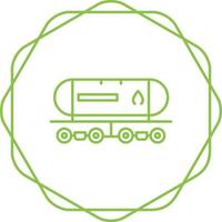 Tank Wagon Vector Icon