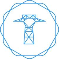 Power Line Vector Icon