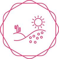 Desert Vector Icon