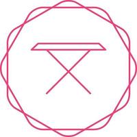 Tea Table Vector Icon