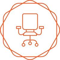 Office Chair Vector Icon