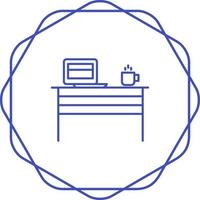 Decoration Table Vector Icon