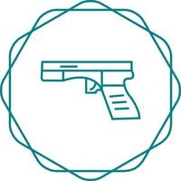 icono de vector de pistola