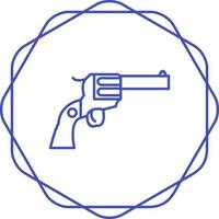 Revolver Vector Icon