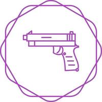 Pistol Vector Icon