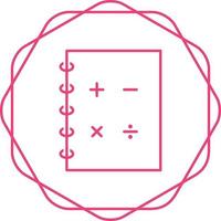 Mathematics Vector Icon