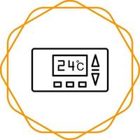 Thermostat Vector Icon