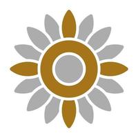 Calendula Vector Icon Style