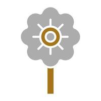 Dandelion Vector Icon Style