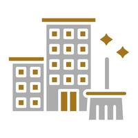 Hotel Cleaning Vector Icon Style