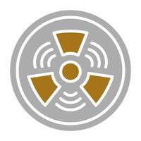 Gamma Rays Vector Icon Style
