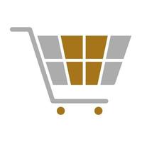 Shopping Cart Vector Icon Style