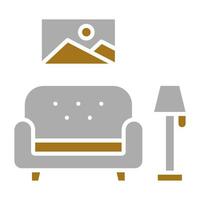 Living Room Vector Icon Style