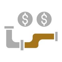 Pipeline Vector Icon Style