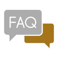 Faq Vector Icon Style