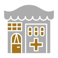 Medical Store Vector Icon Style