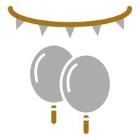 Party Decoration Vector Icon Style