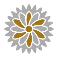 Chamomile Vector Icon Style