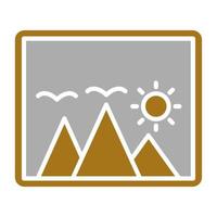 Image Placeholder Vector Icon Style