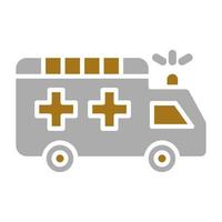 Ambulance Vector Icon Style