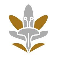 Crocus Vector Icon Style