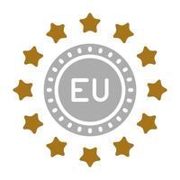 UE vector icono estilo