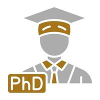 Phd Vector Icon Style