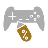 Game Deals Sales Vector Icon Style