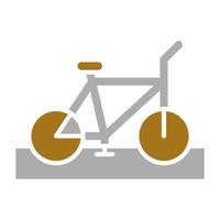 Bike Lane Vector Icon Style