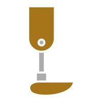 Prosthesis Vector Icon Style